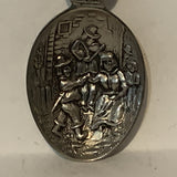 Camrose Alberta Wild Rose collectable Souvenir Spoon PZ