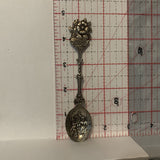 Camrose Alberta Wild Rose collectable Souvenir Spoon PZ