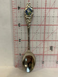 White Tulip Flower Souvenir Spoon