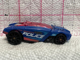 Blue Police Roque Hog 2014 Hot Wheels Diecast Car