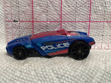 Blue Police Roque Hog 2014 Hot Wheels Diecast Car