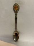 Christmas Noel Pointsettia Flower Souvenir Spoon
