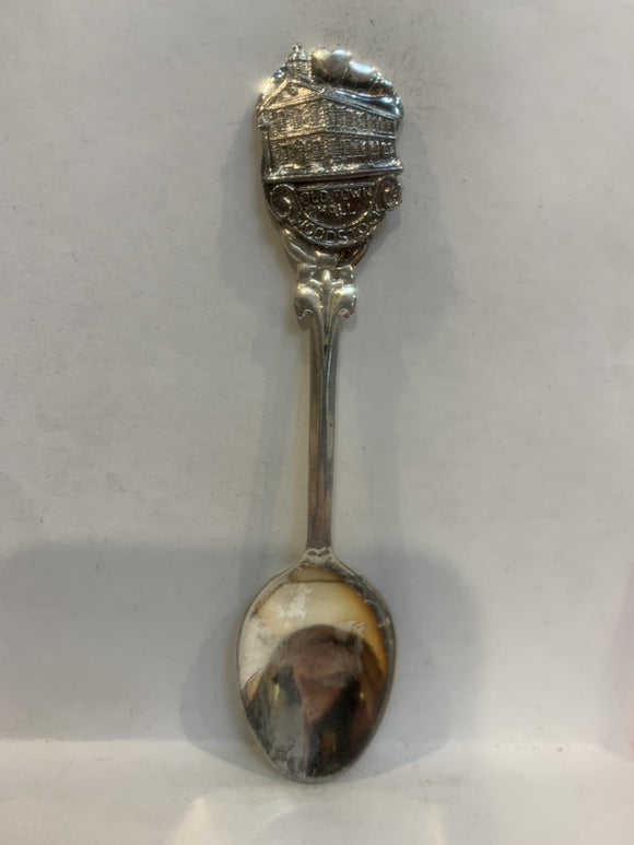 Old Town Hall Woodstock Ontario Souvenir Spoon