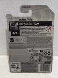 Grey Mach It Go HW Speed Team 4/5 71/250 HCW90 2021 Hot Wheels Diecast Car