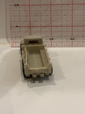 Grey US Army Truck Unbranded Toy Diecast Car