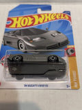 Grey '94 Bugatti EB110 SS 5/10 65/250 HCX91 2021 Hot Wheels Diecast Car