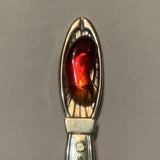 Red Jelly Bean Rock Canada Collectable Souvenir Spoon DG