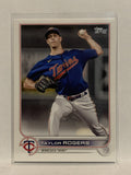 #32 Taylor Rogers Minnesota Twins 2022 Topps Series 1 Baseball Card MLB