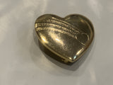 Shooting Heart on a Heart Lapel Hat Pin BI