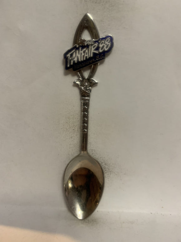 PNE Fanfair 88 Vancouver BC Souvenir Spoon