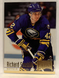 #28 Richard Smehlik Buffalo Sabres 1994-95 Fleer Ultra Hockey Card