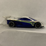 White HW Prototype 12 ©2001 Hot Wheels Diecast Car DH