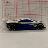White HW Prototype 12 ©2001 Hot Wheels Diecast Car DH