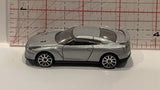 Grey 2009 Nissan GT-R Hot Wheels Toy Diecast Car