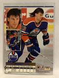 #75 Scott Pearson Edmonton Oilers 1994-95 Fleer Ultra Hockey Card