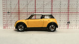 Yellow 2001 Mini Cooper Hot Wheels Diecast Car