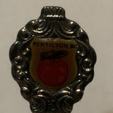 Penticton BC Apple British Columbia Collectable Souvenir Spoon DG
