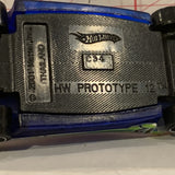 White HW Prototype 12 ©2001 Hot Wheels Diecast Car DH