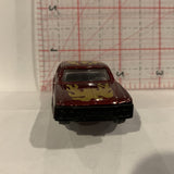 Red Flames Stock Racer Unbranded Diecast Car DH