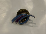 Blue Ribbon Logo Lapel Hat Pin BI