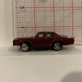 Red Flames Stock Racer Unbranded Diecast Car DH