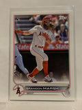 #243 Brandon Marsh Rookie Los Angeles Angels 2022 Topps Series 1 Baseball Card MLB