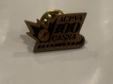 ACPVA 100 CASSA 1887 1987 Speed Skating Lapel Hat Pin BI