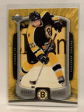 #9 Patrice Bergeron Boston Bruins 2005-06 Upper Deck Rookie Update Hockey Card