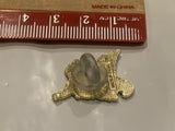 Black Unicorn Lapel Hat Pin DO