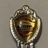 Silverton Colorado Train Engine Collectable Souvenir Spoon DH