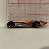 White Flames Chevroletor Hot Wheels Diecast Car DI