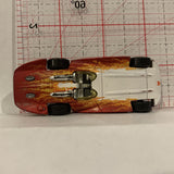 White Flames Chevroletor Hot Wheels Diecast Car DI
