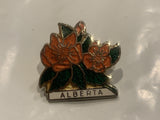 Alberta Wild Rose Lapel Hat Pin DO