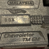 White Flames Chevroletor Hot Wheels Diecast Car DI