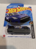 Blue LB-Silhouette Works GT Nissan 35GT-RR Ver 2 5/5 154/250 HCT99 2021 Hot Wheels Diecast Car