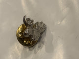 Moose Head Lapel Hat Pin BI