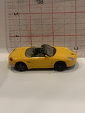 Yellow Porsche Boxster Unbranded Toy Diecast Car