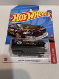 Purple Custom '18 Ford Mustang GT Spoiler Alert 5/5 175/250 HCV87 2021 Hot Wheels Diecast Car