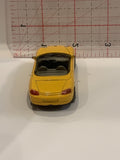Yellow Porsche Boxster Unbranded Toy Diecast Car