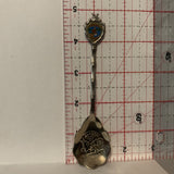 Skagway Alaska Gold Panning The 49th State collectable Souvenir Spoon PZ