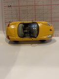 Yellow Porsche Boxster Unbranded Toy Diecast Car