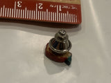 Red Wooden Apple Lapel Hat Pin BI