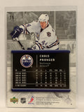 #39 Chris Pronger Edmonton Oilers 2005-06 Upper Deck Rookie Update Hockey Card
