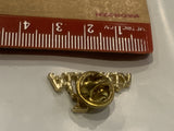 I Love Heart Alberta Lapel Hat Pin BI