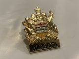 Alberta Coat of Arms Lapel Hat Pin BI