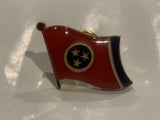 Tennessee State Flag Lapel Hat Pin DO