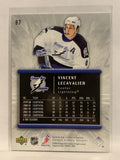 #87 Vincent Lecavalier Tampa Bay Lightning 2005-06 Upper Deck Rookie Update Hockey Card