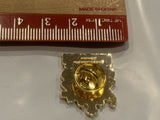 Alberta Coat of Arms Lapel Hat Pin BI