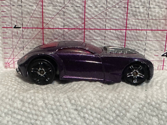 Purple Sir Ominous 2003 Hot Wheels Diecast Car