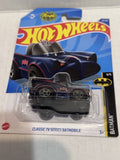 Black Classic TV Series Batmobile Batman 3/5 78/250 HCW60 2021 Hot Wheels Diecast Car